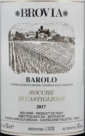 Brovia Rocche di Castiglione Barolo 2017